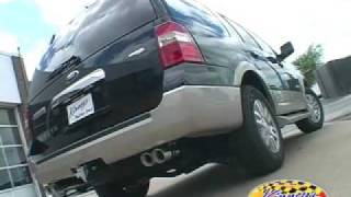 2008 Expedition True Dual Exhaust System FloPro by Kinneys [upl. by Olds]