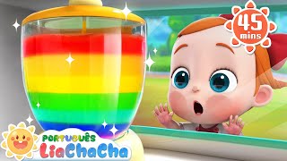 Canção do Suco Colorido  Compilação  LiaChaCha em Português  Música Infantil amp Canção Infantil [upl. by Townie]