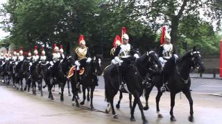 The Household Cavalry in London [upl. by Froma]