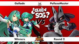 Gallade PyraMythra vs PollazoMaster Lucario  Winners Round 2  QUIÉN SOS VI [upl. by Lertnahs]