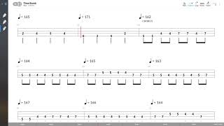 Rancid  Time Bomb BASS TAB PLAY ALONG [upl. by Enoid366]