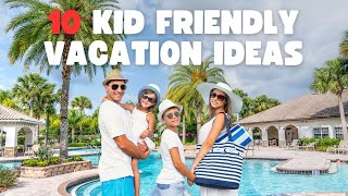 10 KID FRIENDLY FAMILY VACATION IDEAS IN THE USA  TRAVEL DISCOVERY [upl. by Bodrogi]