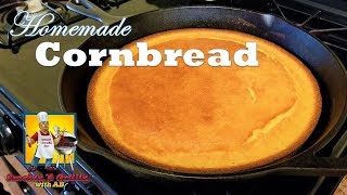 Homemade Cornbread Recipe  Cornbread Recipe [upl. by Okihcas]