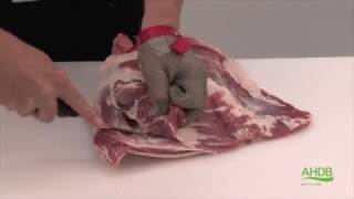 How to cut quotPremiumquot Shoulder  Carvery Roast [upl. by Karylin]