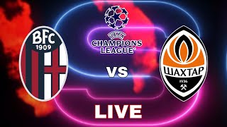 BOLOGNA VS SHAKHTAR DONETSK  UEFA Champions League 2024  Video Game Simulation [upl. by Debbee]