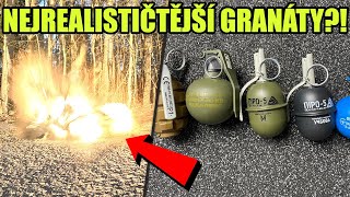 TYHLE GRANÁTY POUŽÍVÁ ARMÁDA PŘI VÝCVIKU  Pyrosoft Grenades  Airsoft CZSK [upl. by Gilleod]