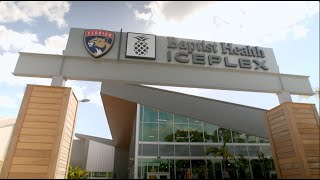 Baptist Health IcePlex Opens in Fort Lauderdale’s Holiday Park [upl. by Aseral]