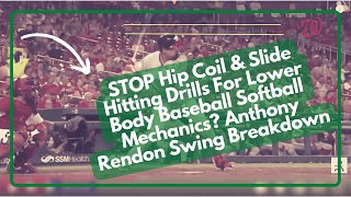 STOP Hip Coil amp Slide Hitting Drills For Lower Body Baseball Softball Mechanics [upl. by Kirstyn]