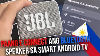 Paano econnect ang Bluetooth speaker sa smart TV  smart android TV [upl. by Meldoh]