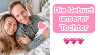 Die Geburt unserer Tochter 💖 GEBURTSBERICHT Schnelle natürliche Geburt ohne PDA  Mamiseelen [upl. by Erlin878]