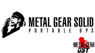 Fortress Alert  Metal Gear Solid Portable Ops OST [upl. by Dane549]