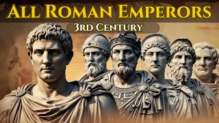 All Roman Emperors of the 3rd Century Chronological Order [upl. by Akilegna641]