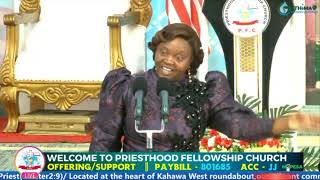 Pastor Dorcas Rigathi full speech at Priesthood Fellowship Church [upl. by Sidnarb]