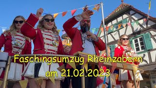 Faschingsumzug Rheinzabern am 21022023 [upl. by Yeltrab]