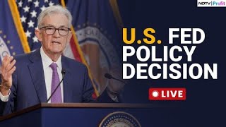 US Fed Meeting Decision LIVE  FOMC Meeting Outcome LIVE  America Fed Meeting 2024 LIVE [upl. by Yemar127]