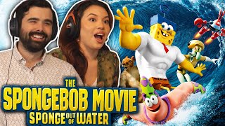 SPONGE OUT OF WATER IS WAY FUNNIER THAN EXPECTED THE SPONGEBOB MOVIE OUT OF WATER MOVIE REACTION [upl. by Marentic302]