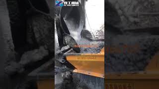 YG30 Small Cement Concrete Pumping Machine Working Video  Concrete Pump Trailer [upl. by Firooc693]