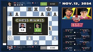 CARLSEN vs FIROUZJA II Titled Tuesday Showdown [upl. by Assilev]