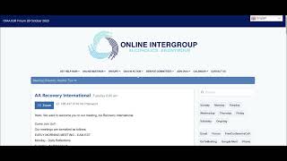 Using the Online Meeting Directory [upl. by Ened]