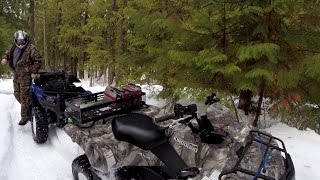 Kelowna BC  Postill Area Quading Jan 26 2015 [upl. by Carmine670]