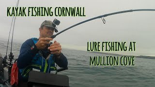 Kayak Fishing at Mullion Cove in Cornwall [upl. by Ainevuol]