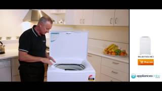 Expert review of the 8kg Top Load Fisher amp Paykel Washing Machine WL80T65CW2  Appliances Online [upl. by Aydin120]