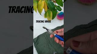 Stitching tricing wheel youtubeshorts sweingtips sweinghacks ytchannel sewingtipsandtechniques [upl. by Rahas]