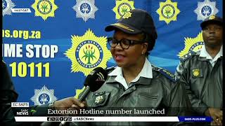 Eastern Cape SAPS launch Extortion Hotline number [upl. by Lancelot]