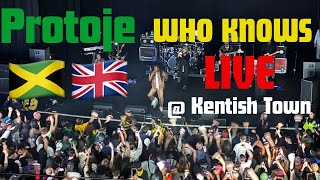 Protoje “WHO KNOWS” Live  02 Kentish Town London 31MAR24 [upl. by Amari]