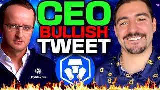 Cryptocom CEO Tweets When Will CRO Coin EXPLODE Ethereum ETF LAUNCH DATE Revealed [upl. by Ynaffet332]