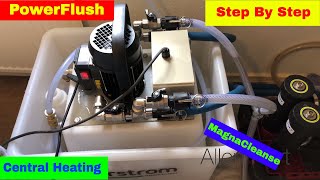 How To Powerflush Open Vent Heating System Day in the life of a Gas Engineer  Plumber [upl. by Kalagher]