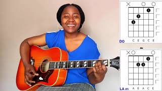 Cours de guitare 2  Accords de DO et LAmin [upl. by Otxilac]