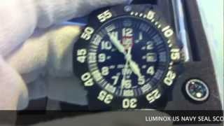 LUMINOX US NAVY SEAL SCOTT CASSELL UHR 3054SET wwwolfertco [upl. by Milewski327]