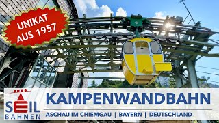 🇩🇪🚠 Kampenwandbahn  KleinkabinenZweiseilumlaufbahn  Aschau im Chiemgau  Bayern  inkl Details [upl. by Yllitnahc]