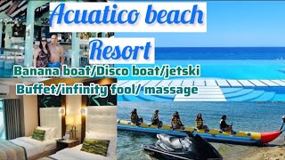 ACUATICO BEACH AND HOTEL RESORTS IN SAN JUAN BATANGAS OFFERS FREE BUFFET philippines travel free [upl. by Ylas845]