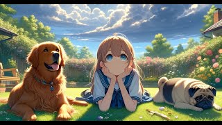 The Story of Loyal Dogs  Golden retriever Story  Pug Story  Dog story [upl. by Nurse]