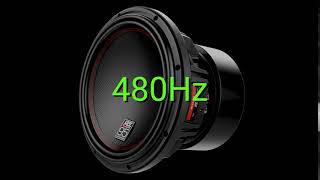 Tone frequency 480Hz Test your hearing speakersheadphonessubwoofer [upl. by Renaldo]