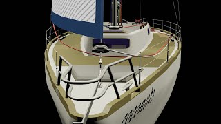 Rigging for beginners  1 Sailboat rigging explained from standing rigging to running rigging [upl. by Adnot685]