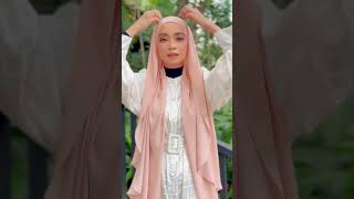 SHAWL Tutorial  Cara Pakai Tudung Shawl Simple Semudah 123 [upl. by Marthena172]