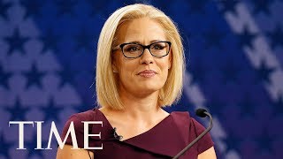 Democrat Kyrsten Sinema Wins Arizona Senate Seat After A Close Race  TIME [upl. by Erlinna380]