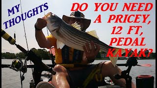 DO YOU NEED A PRICEY 12 FT PEDAL KAYAK TO CATCH NICE FISH [upl. by Nnilsia]