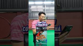 Có ai bị khó chịu giống Nguyên không  badminton vnb caulong shortvideo shorts [upl. by Novart782]