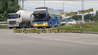 Bus Spotting sa TPLEX Rotonda Rosario La Union [upl. by Adamis]