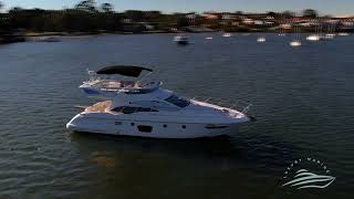 2008  Azimut 47ft flybridge  For Sale in Sydney Harbour [upl. by Machos]