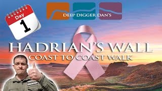 Hadrians Wall Coast To Coast Walk Day 1 of 7 [upl. by Colp725]