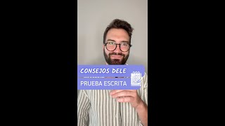 📝🇪🇸 5 consejos para APROBAR la prueba escrita del examen DELE 📝🇪🇸 [upl. by Riggs833]