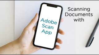 Scanning Documents with Adobe Scan App  Technology Education [upl. by Inessa918]