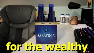 Saratoga Sparkling Water Review [upl. by Buseck]