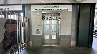 Elevator to Nashua Street Science Park West End Station Boston MA [upl. by Werby389]