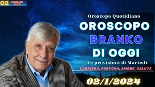 Oroscopo di Branko del 212024  Oroscopo Oggi [upl. by Yaf65]